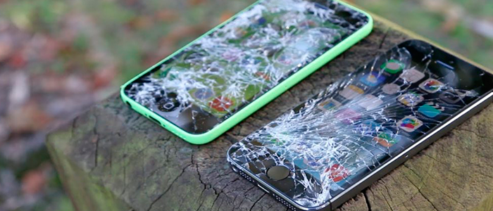 pantalla smartphone rota